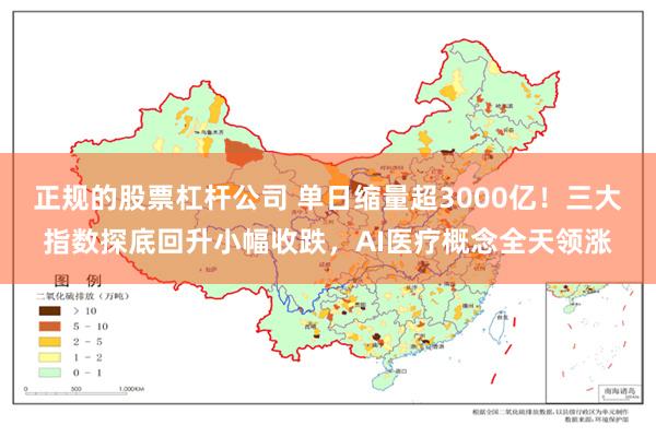 正规的股票杠杆公司 单日缩量超3000亿！三大指数探底回升小幅收跌，AI医疗概念全天领涨