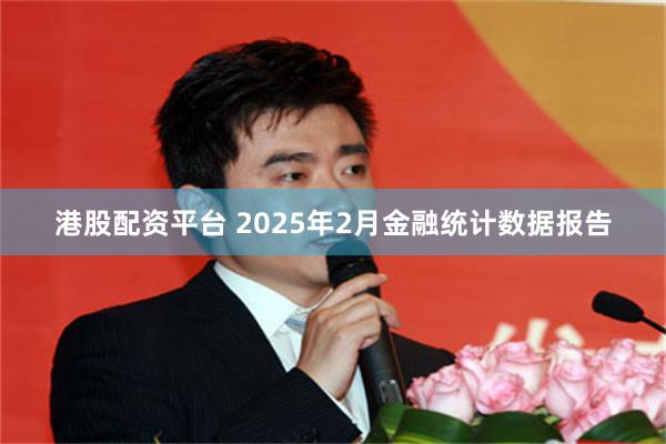 港股配资平台 2025年2月金融统计数据报告